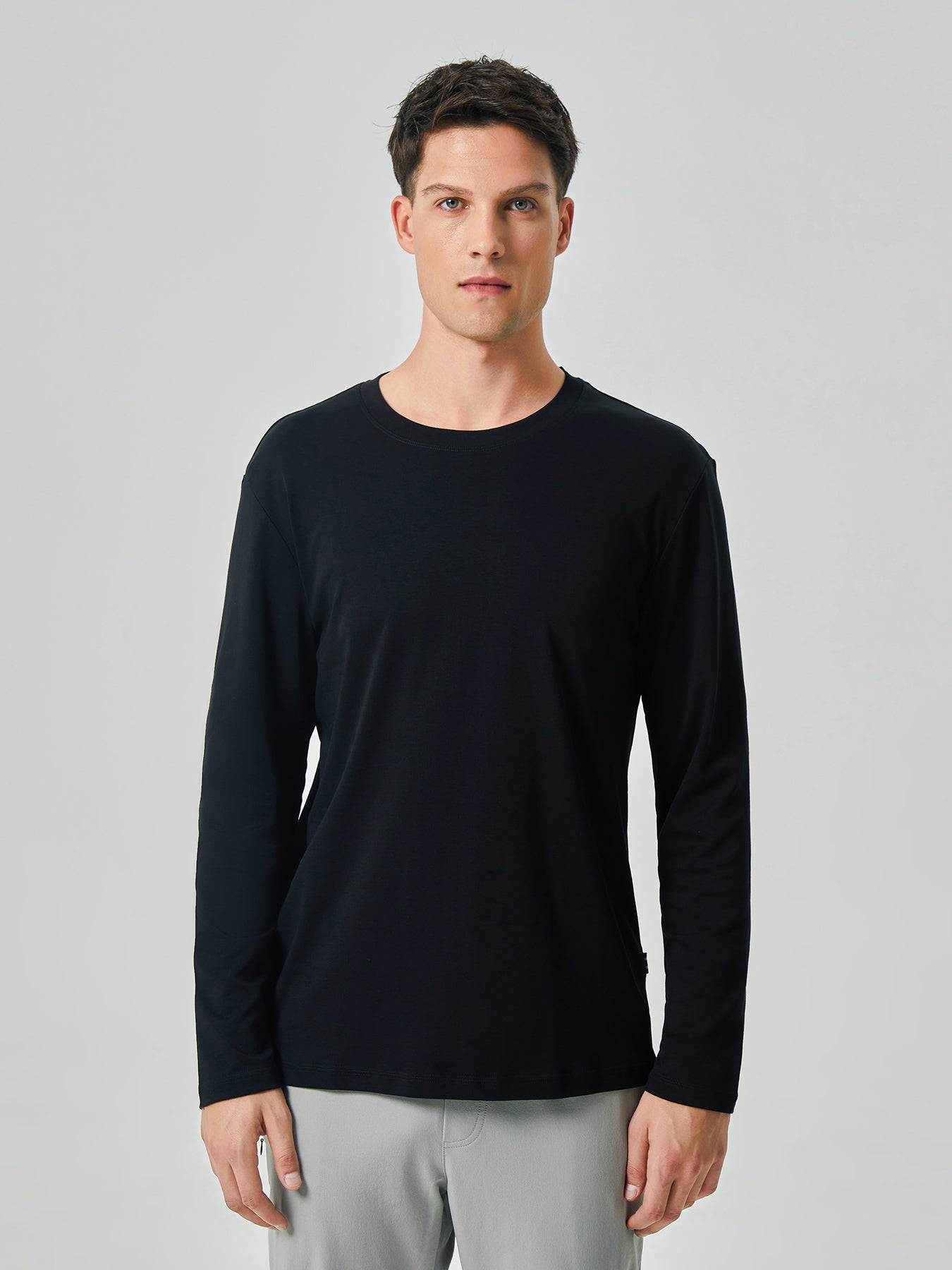 CloudWear Long Sleeve Straight Hem Tee