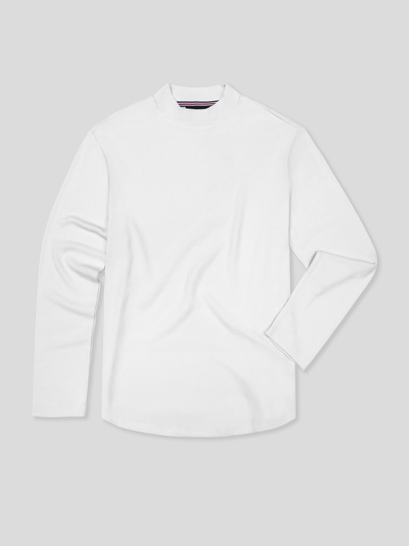 StaySmooth Fleece Mock Neck Long Sleeve Tee