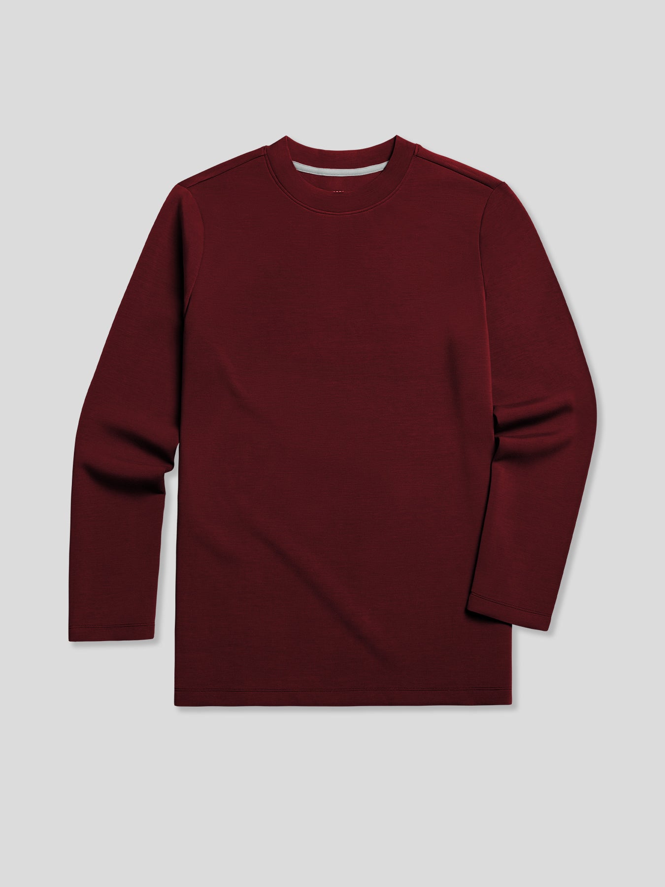 Modal Blend Elbow Patch Long Sleeve Tee