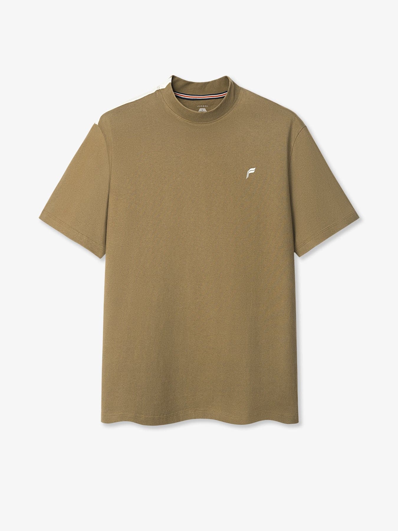 Mock Neck Short Sleeve Tee