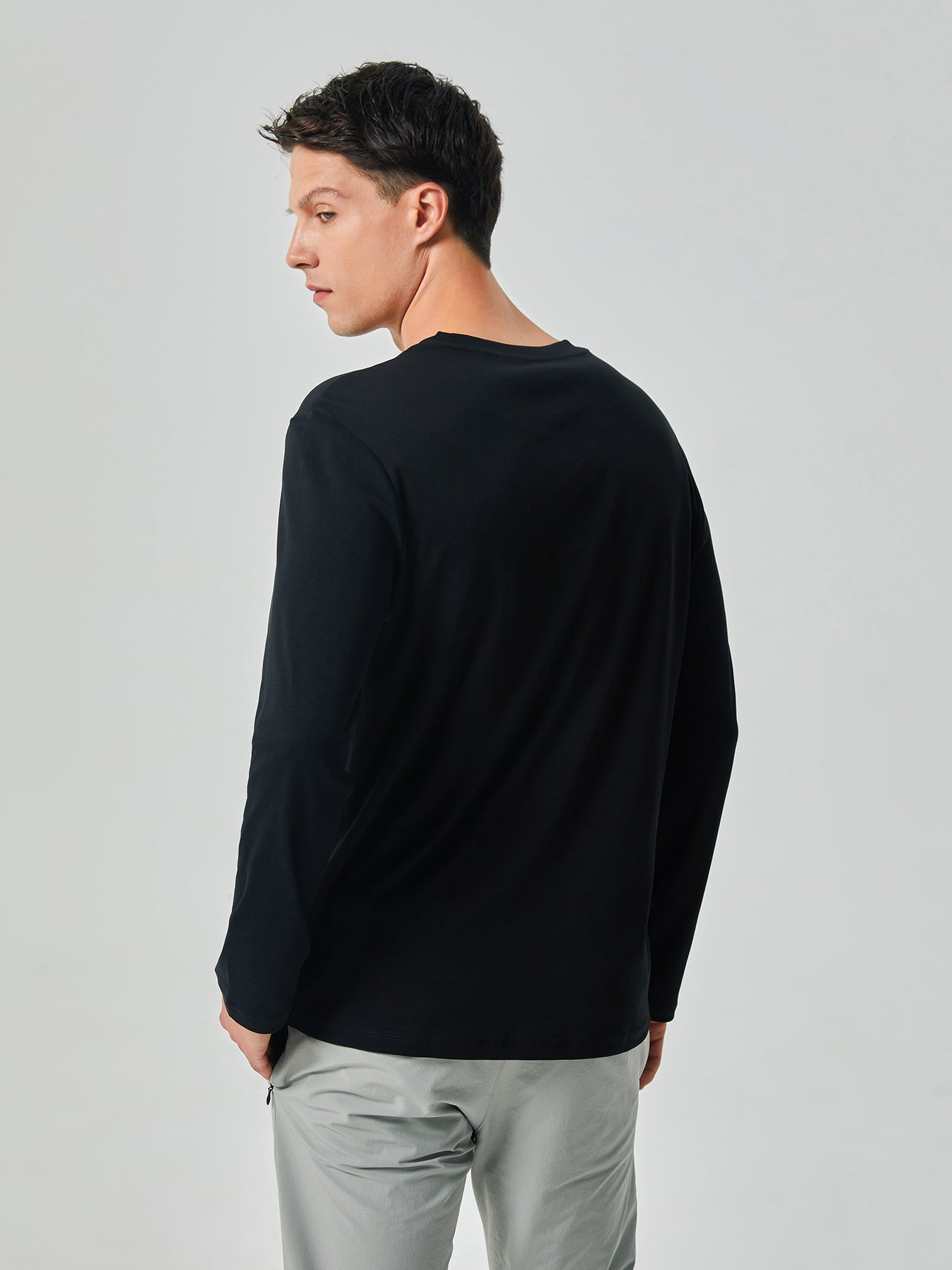 CloudWear Long Sleeve Straight Hem Tee