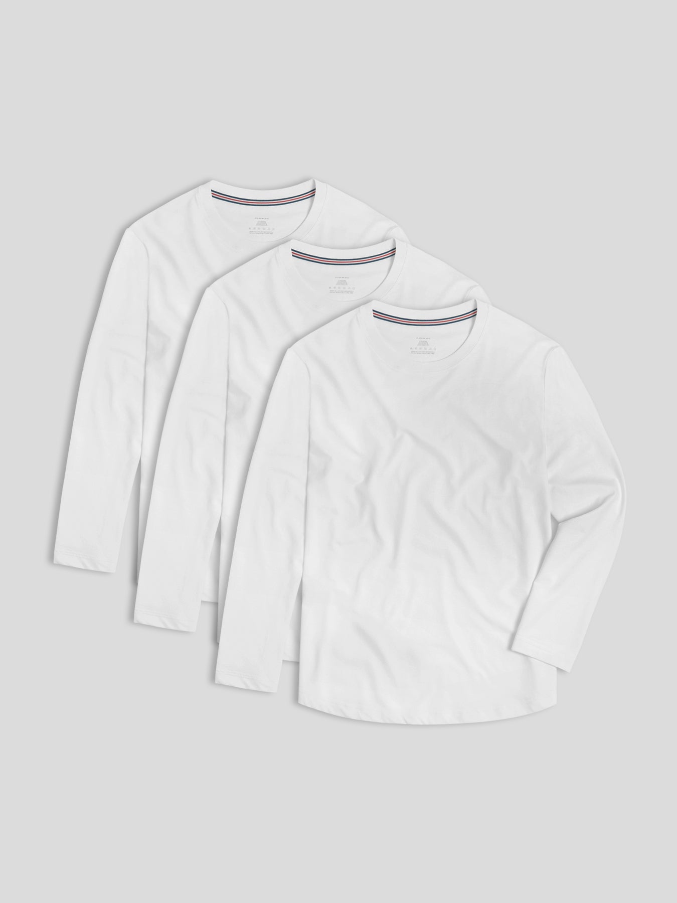 StaySmooth Long Sleeve Tee 3-Pack: Classic Fit