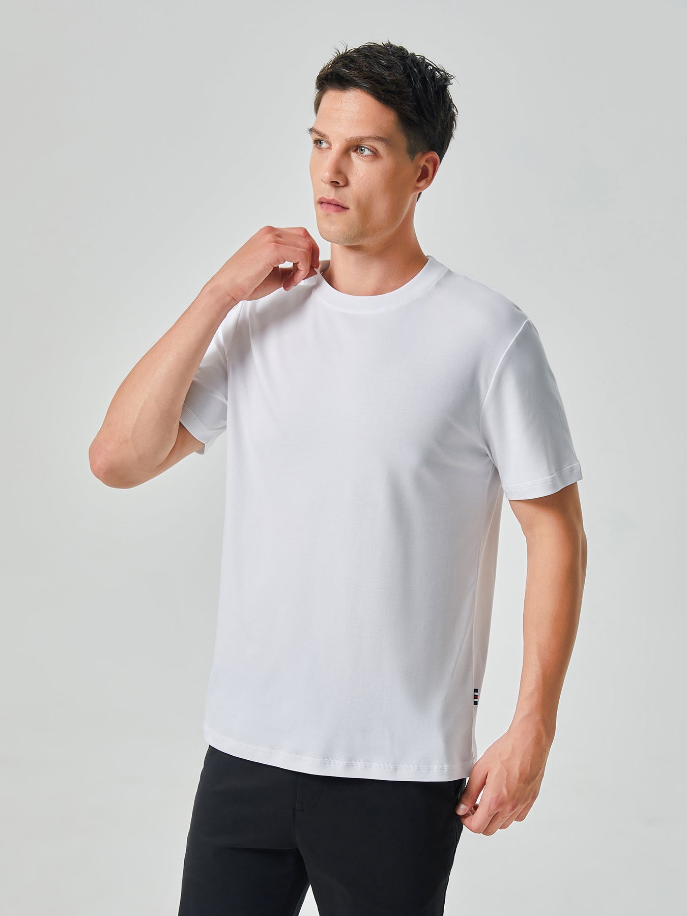 CloudWear Straight Hem Tee: Classic Fit