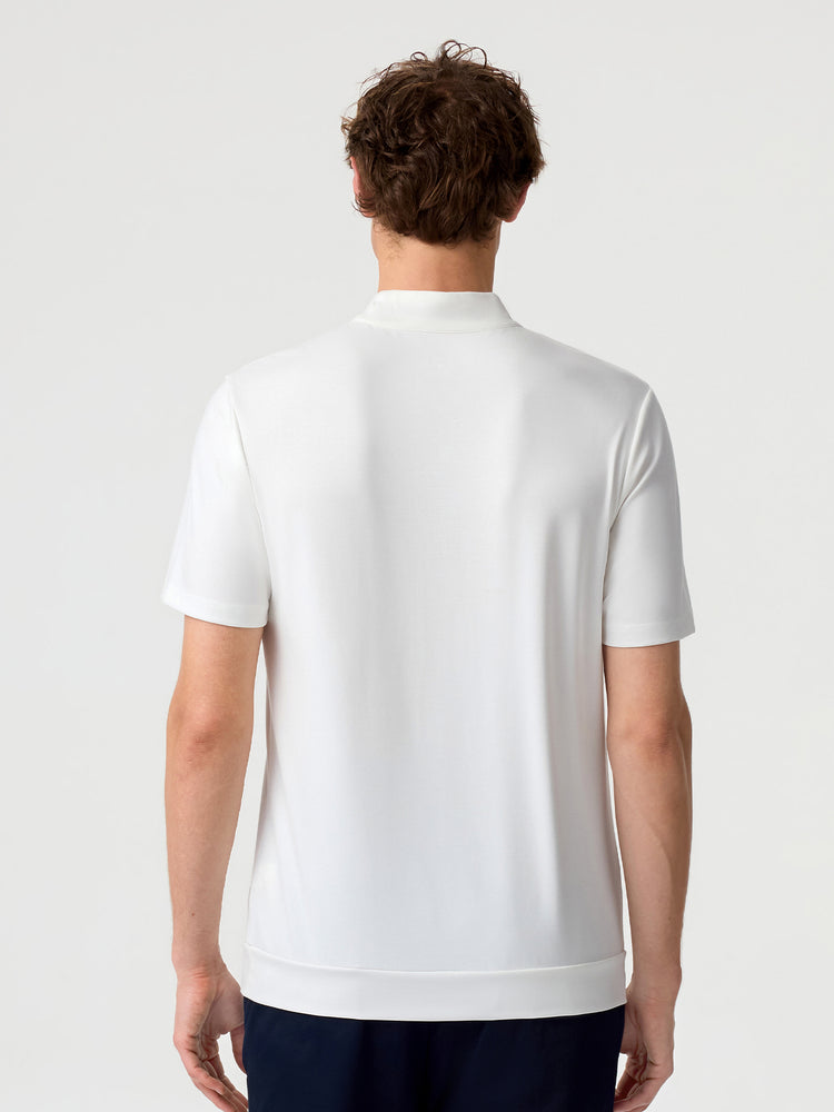Modal Air Half-Zip Short Sleeve Tee