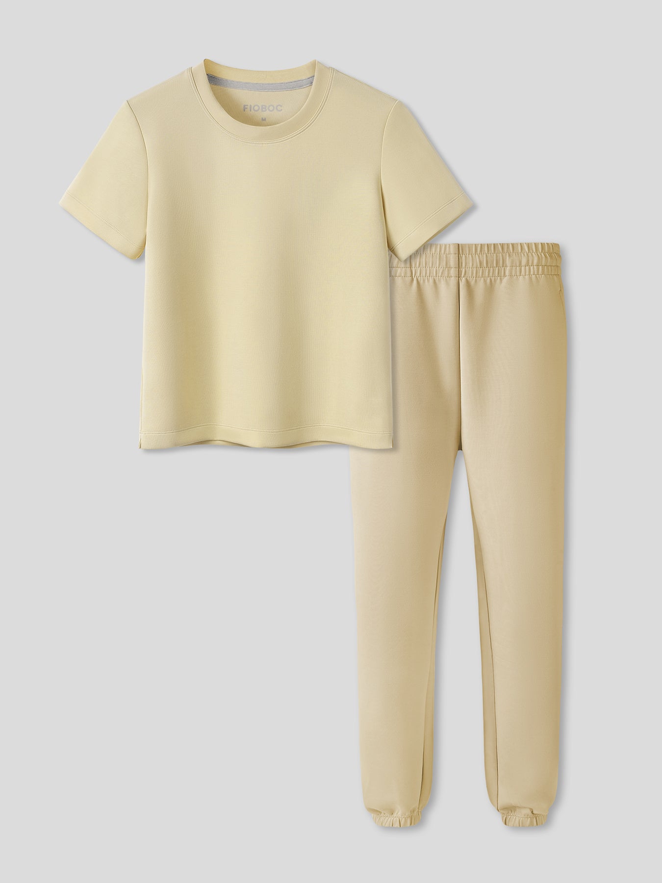 Women Modal Blend Baby Tee And Jogger Set