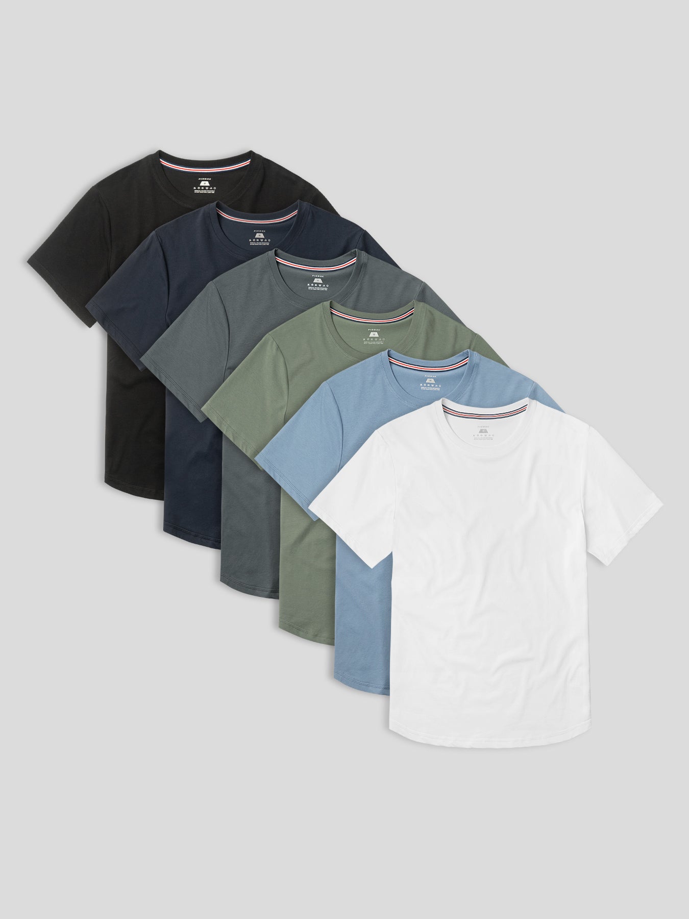 Staycool 2.0 Slim Fit T-Shirt, mehrfarbig, 6er-Pack