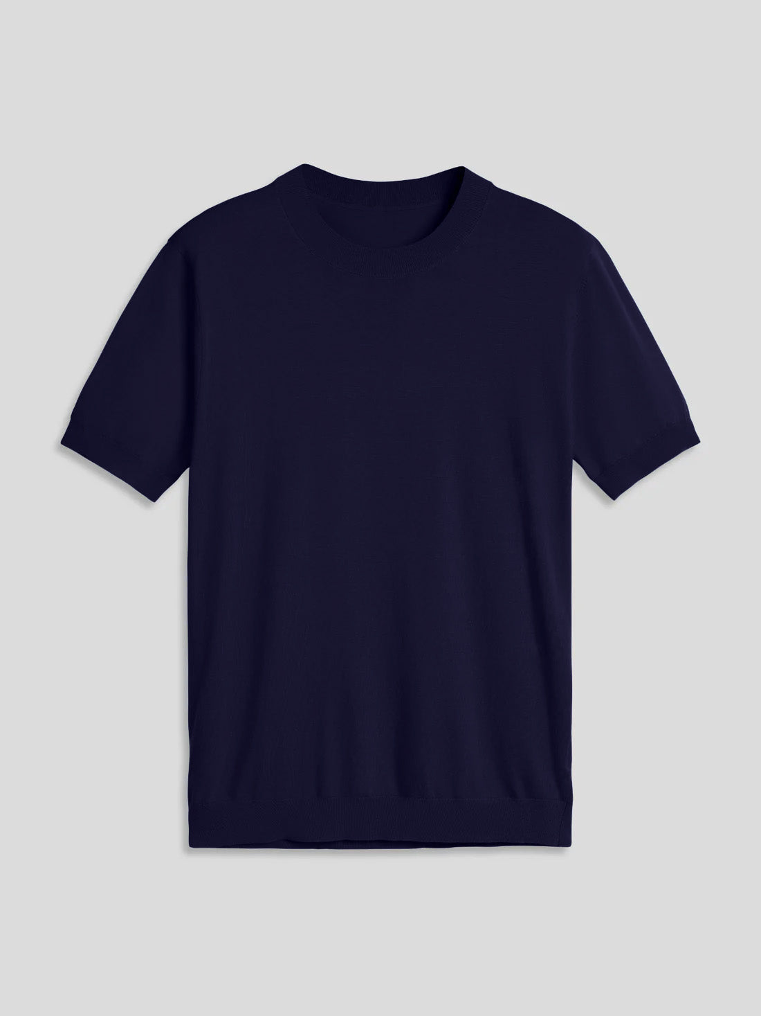GentleKnit Short Sleeve Knitted T-Shirt – Fioboc