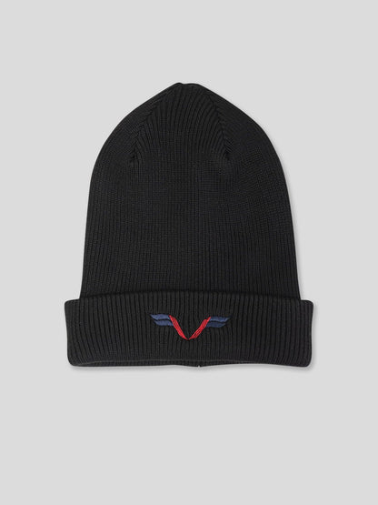 Fioboc Embroidered Logo Knitted  Beanie