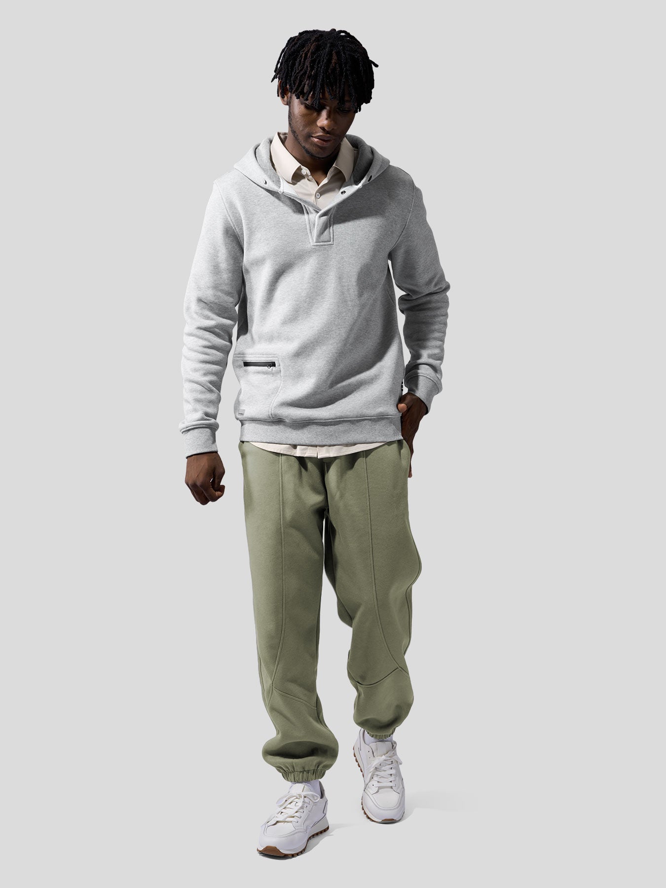 CozySpacer Zip Utility Hoodie