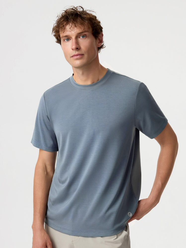 Modal Air Crew Neck Tee | 
