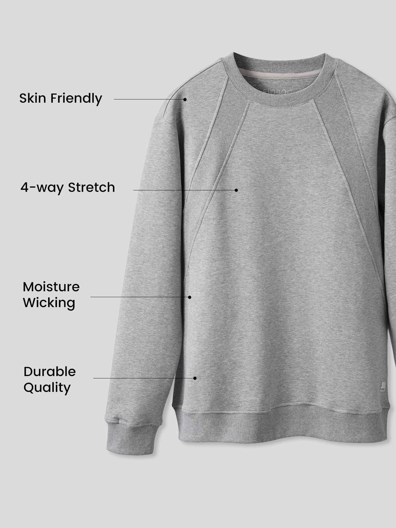 Weekend Performance Crew Neck Sweatshirt
