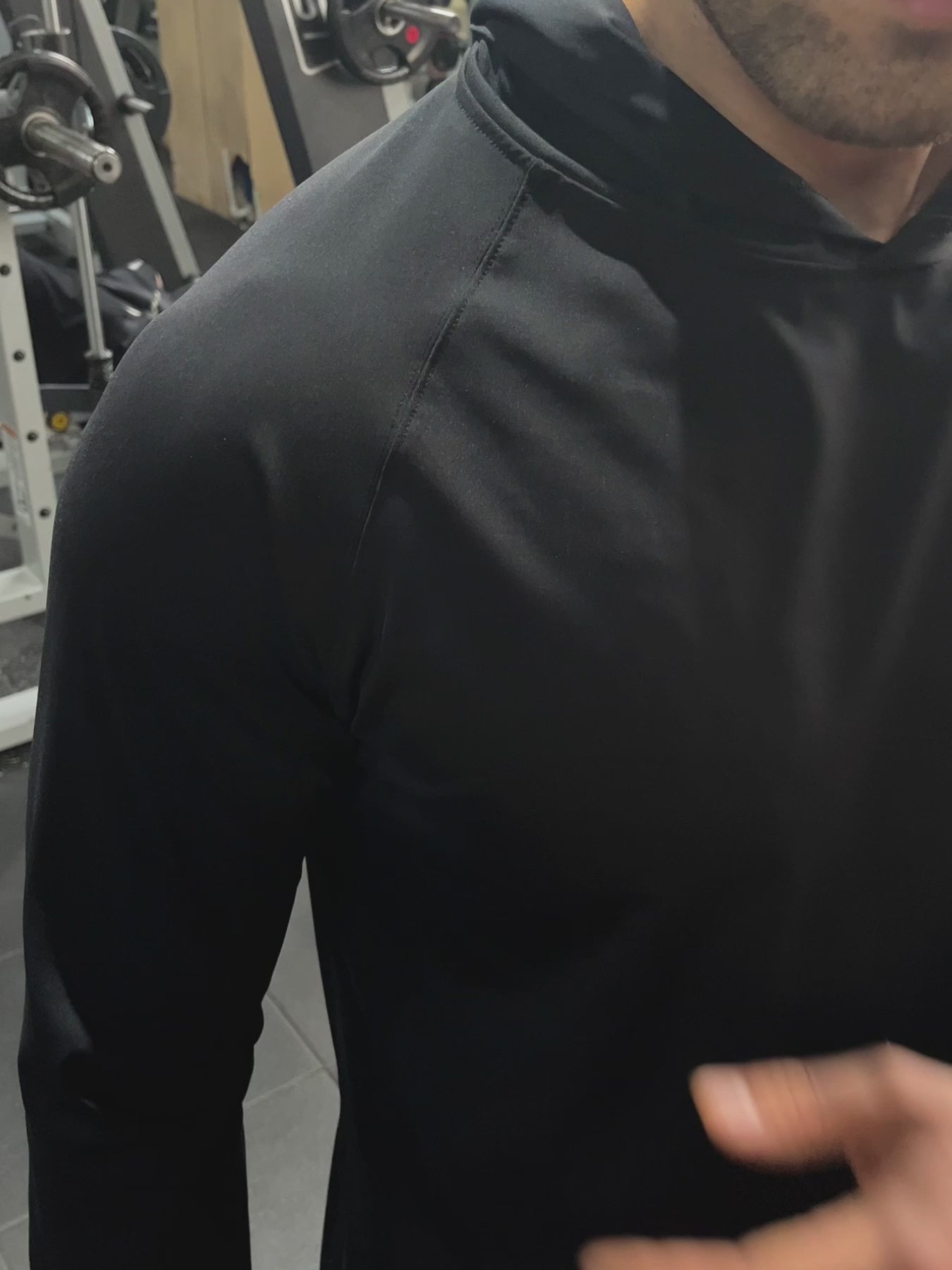 Smoothblend Split Hem Hoodie