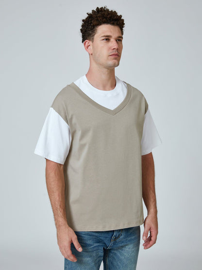 Double Layered Oversized Tee