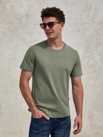 StayCool 2.0 Curve-Hem T-Shirt: Klassische Passform