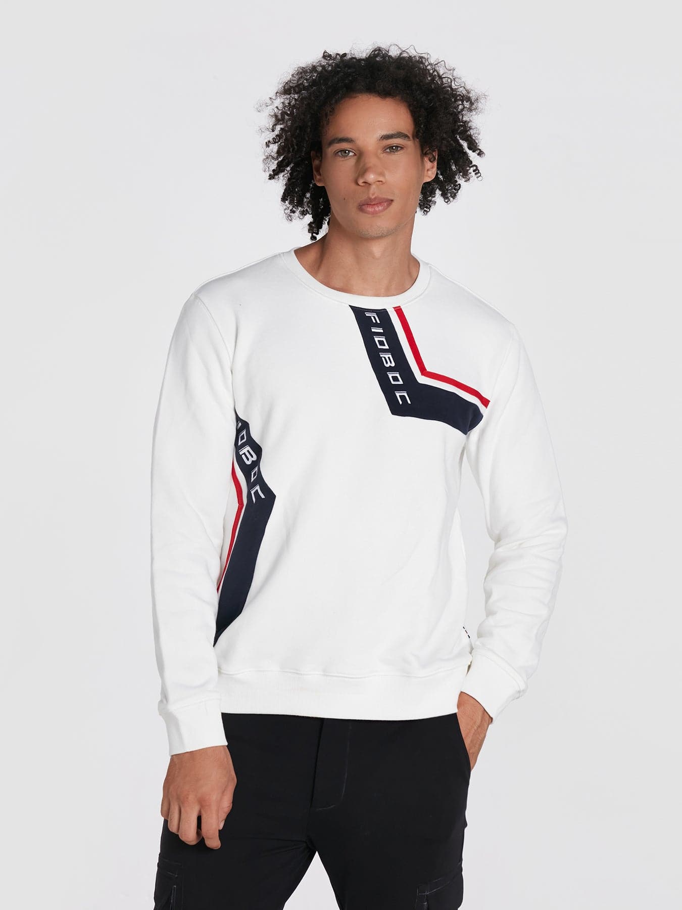 Geometric Pattern Sweatshirt