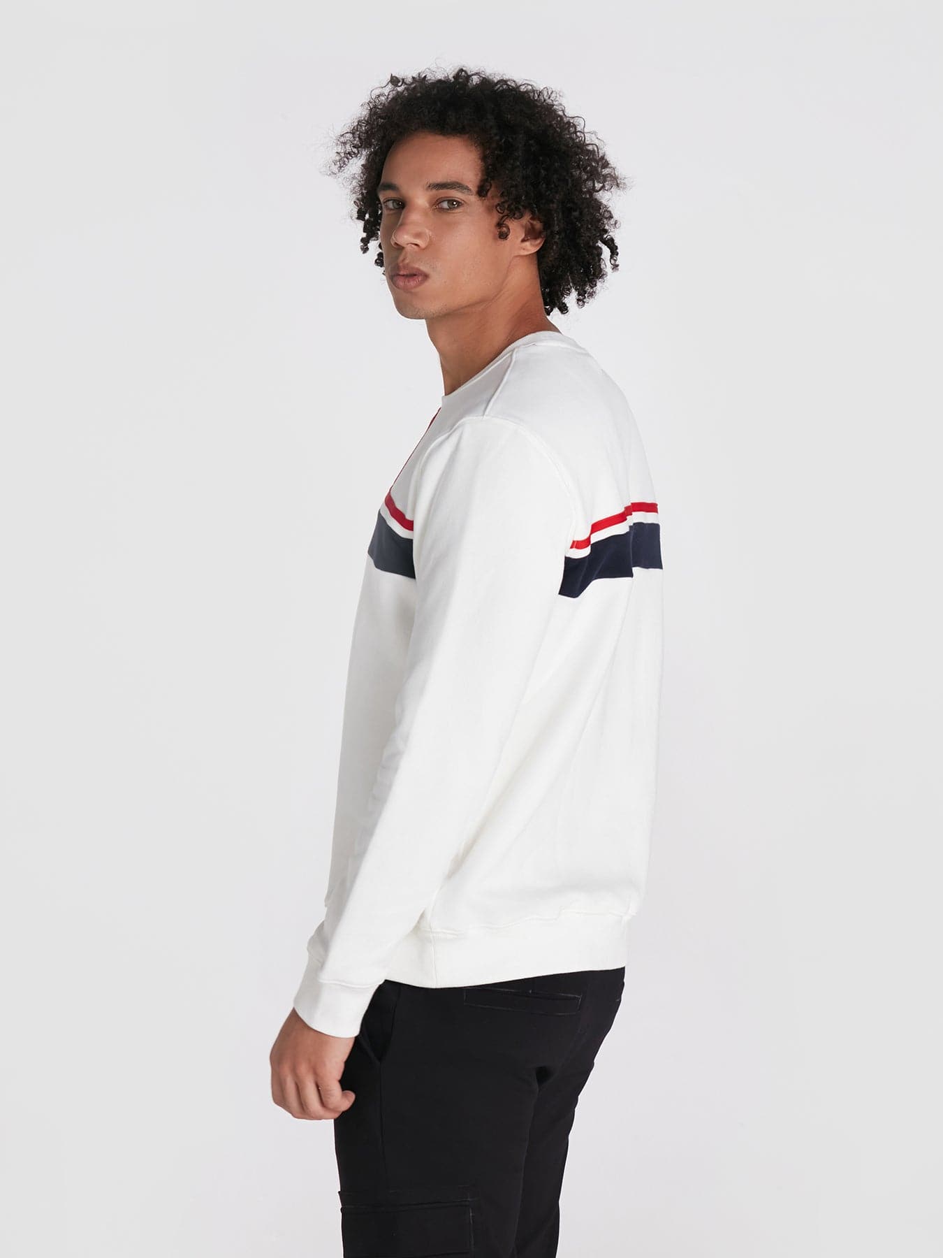 Geometric Pattern Sweatshirt