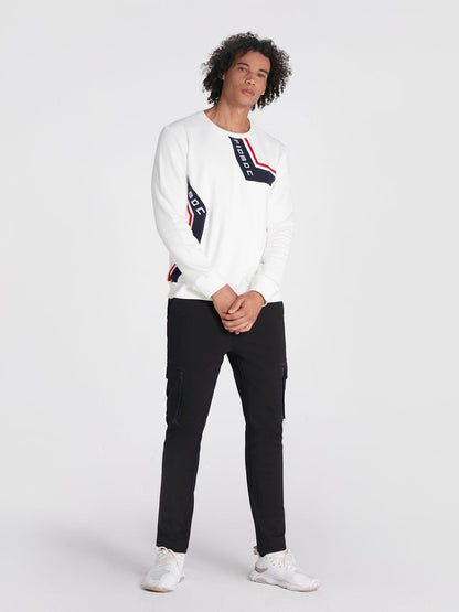 Geometric Pattern Sweatshirt