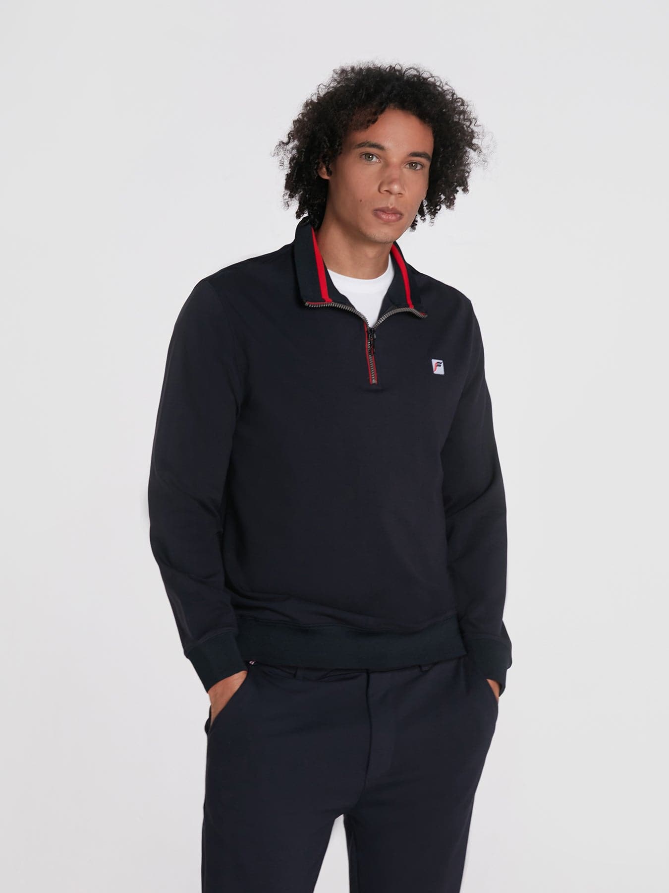 Half Zip Pullover Sweatshirt