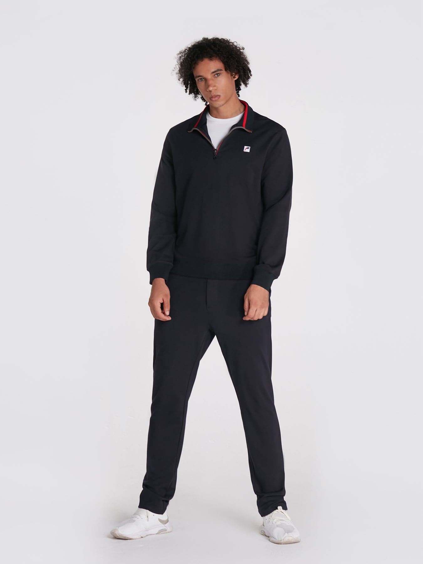 Half Zip Pullover Sweatshirt