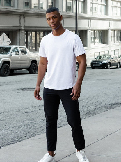 CloudWear Curve-Hem Tee: Classic Fit