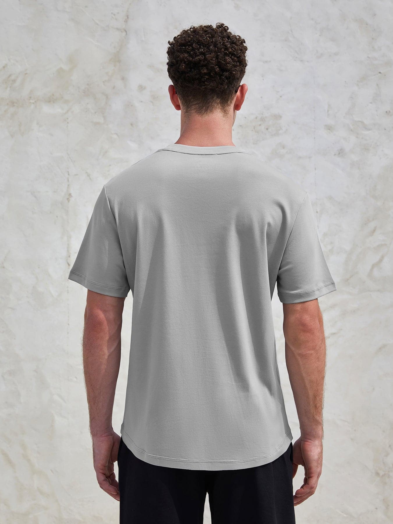 CloudWear Curve-Hem Tee: Classic Fit