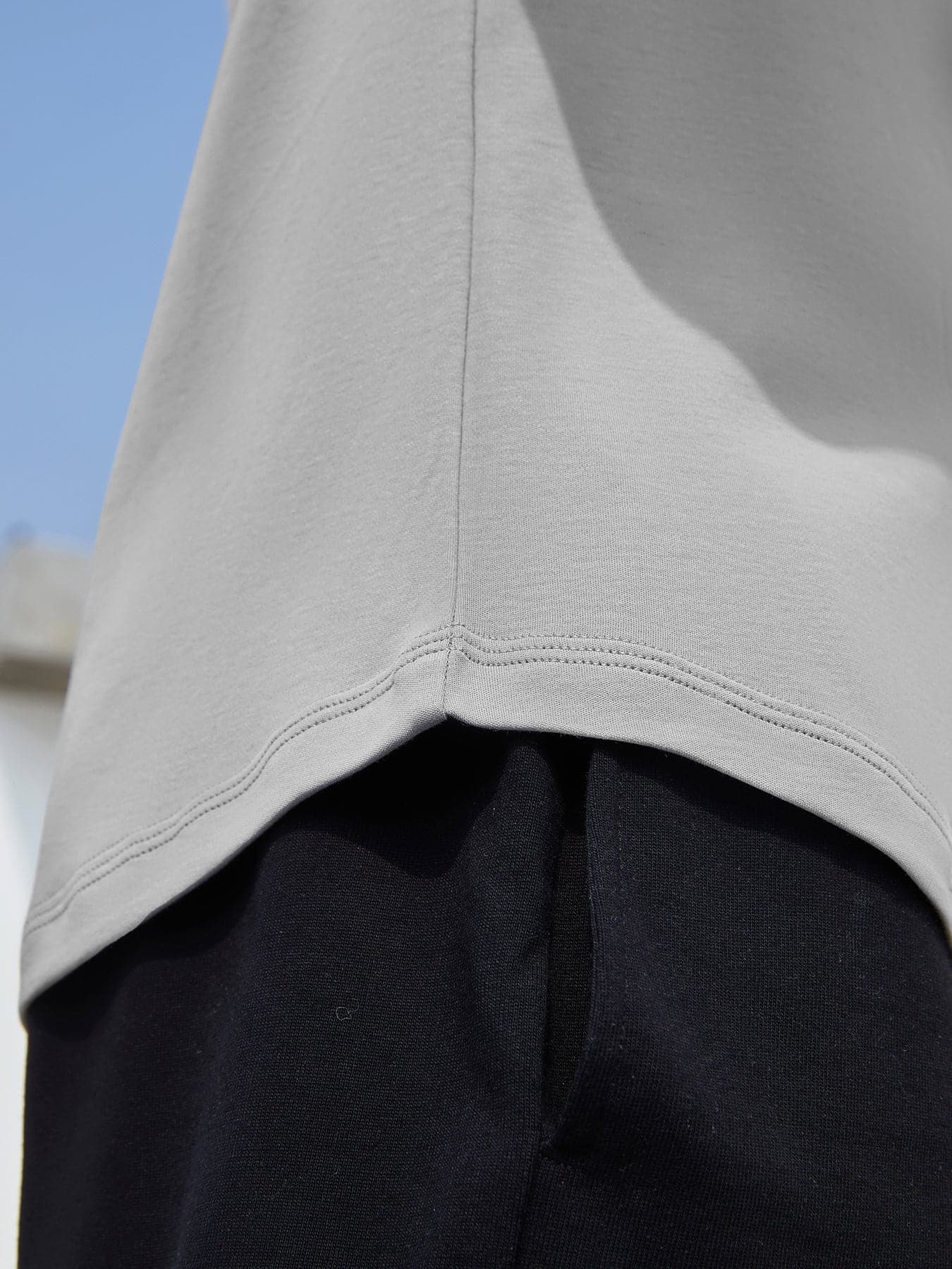 CloudWear Curve-Hem Tee: Classic Fit