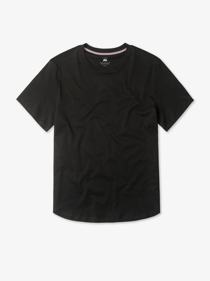 CloudWear Curve-Hem Tee: Classic Fit