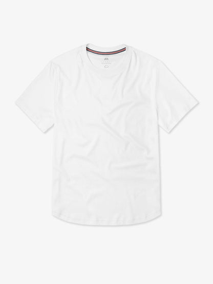 CloudWear Curve-Hem T-Shirt: Klassische Passform